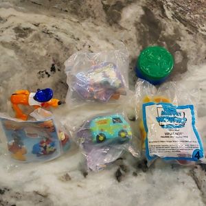 (6) Assorted Burger King Kids Meal Toys 1995-1999